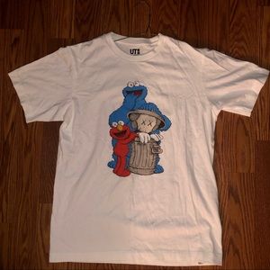 Kaws x Sesame Street T-shirt